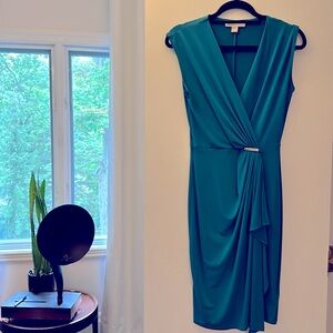 Michael Kors sleeveless ruched dress. XS. Mint condition